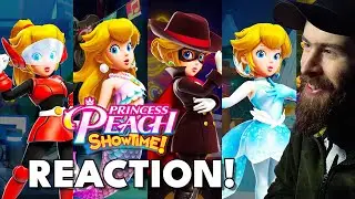 Princess Peach: Showtime! – Transformation Trailer: Act II – Nintendo Switch REACTION!