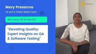 Join #Codetru's #LinkedInLive to Get Expert Insights on #QA & #SoftwareTesting