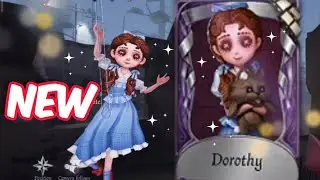 [NEW] DOROTHY Little Girl A skin Gameplay Identity V so cute!!
