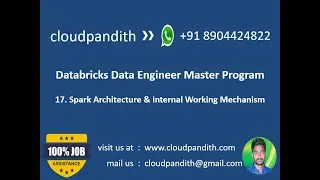 17. Hands-On : Databricks Project : Apache Spark Architecture & Internal Working Mechanism EXPLAINED