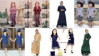 48 Models of Children's Party Dresses Made of Brocade Material