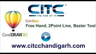 Tutorial video on FreeHand, 2Point Line, Bezier Tool in Corel Draw