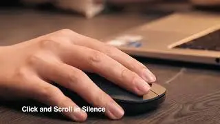Chuột không dây 2.4G Silent Click 4000 DPI