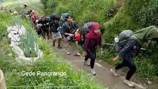 Gede Pangrango via putri