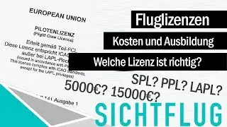 Fluglizenzen - Welche ist die Richtige für mich?