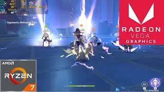 Genshin Impact - Ryzen 7 5700G Vega 8 (1080p) Gameplay