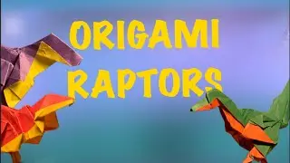 How to make an accurate origami raptor