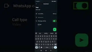how to create event in WhatsApp group