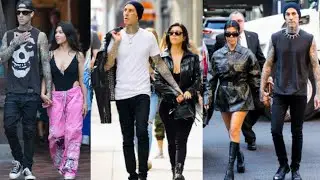 Kourtney Kardashian and Travis Barker Style 2023 / Celebrity Style