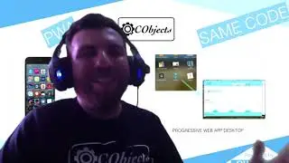Making a PWA Progressive Web App Hosted in Google App Engine and a Microservice QCObjects + GraphQL