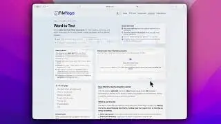 How to convert Word document to text