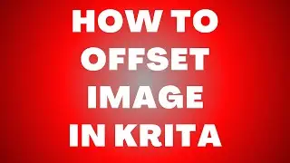 How to Offset an Image in Krita