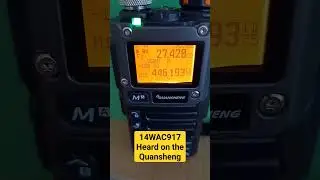 14WAC917 Laurent, Southern France, heard on the Quansheng UV-K5 (8)