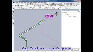 SP3D Cable Tray Routing 2 Insert Component