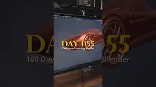 Day 55 of 100 days of blender - 2hr 28min. 