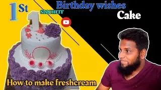 How to make 1 birthday celebration Cake making || S20CHEFF ||