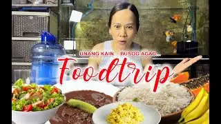 FOODTRIP/ANG SARAP SARAP  SA AKIN NG MGA KINAIN KO