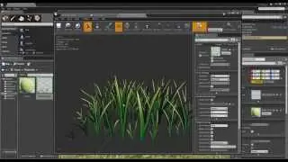Unreal 4 Foliage: Part 05 Setting up Basic Grass Clump in UE4 (pt01)