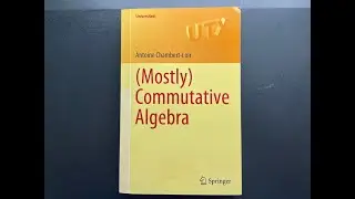 Chambert-Loir Commutative Algebra