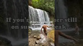 Teacher Break! 💦 #teacher #failsvideo #funnyfails #teachersofinstagram #summerbreak r