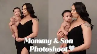SURPRISE MOMMY AND SON PHOTOSHOOT FOR MOTHER'S DAY! *Too Cute*