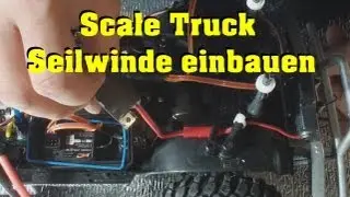 Connecting a scale winch and small updates and info on the show and cars - Darconizer RC