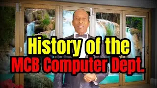 A Small History of the MCB Computer Department