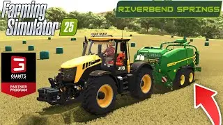 BALÍM POTRAVU PRE  BUVOLY A KRAVY 🦬🐄  |Riverbend Springs| FARMING SIMULATOR 25 |EP13|