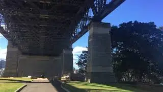 Under Sydney Harbour Bridge