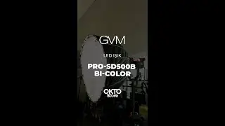 GVM 500W Işık ile Setleriniz Profesyonelleşsin!