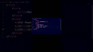 Sup & Sub tag in HTML 