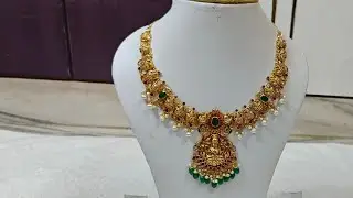 lakshmi design necklace with weight