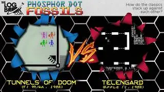 Phosphor Dot Fossils: Tunnels Of Doom (TI 99/4a, 1982) and Telengard (Apple II, 1982)