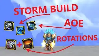 Storm Build AoE Damage & Rotations!!