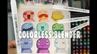 How to use the Colorless Blender Marker?