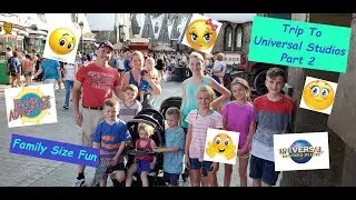 Universal Studios Islands of Adventure (Harry Potter - Hogwarts) - Fun Family Trip - Part 2 (2018)