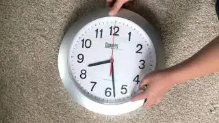 Radio controlled clock adjusting itself.
