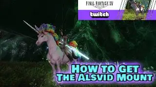 FFXIV x TWITCH Collaboration | How to get the Alsvid Mount [2026]