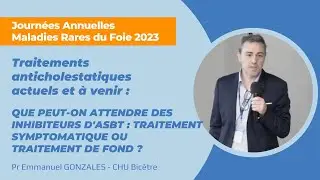 Inhibiteurs d'ASBT : traitement symptomatique ou traitement de fond ? - JAMRF 2023