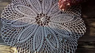 BEAUTIFUL CROCHET NAPKIN/ DETAILED CROCHET MASTER CLASS FOR BEGINNERS/ PART 2