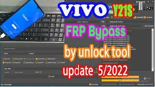 VIVO y21s frp bypass android 11 by unlock tool