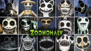 ZOONOMALY - All Jumpscares & All Monsters + All Bosses