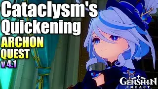 【Chinese Dub / English Sub】Cataclysm's Quickening | Archon Quest | Genshin Impact v4.1
