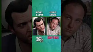 De Santa Family VS The Sopranos  #GTA5 #Shorts