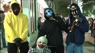 Creepypasta in Public Trolling - Ticci Toby, Eyeless Jack,  Hoody and The Rake