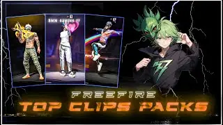 TOP 10 CLIPS PACK | FREE FIRE CLIPS 🥵💫 FF EMOTE CLIPS PACK | FREE TO USE #79
