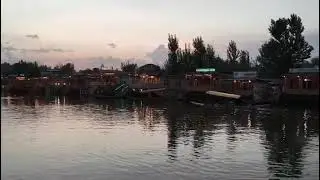 Kashmir Dal Lake Evening view