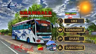 #Bussid ||Shambala A.c Bus Skin||By @spx_brand0 || NO PASSWORD||🤝💘