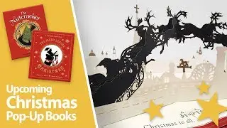 Christmas pop up books - Super detailed Laser cut pop-ups