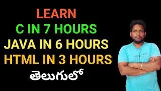 learn  programming language in  hours